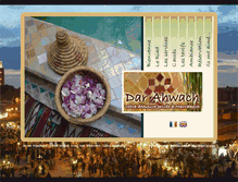 Tablet Screenshot of dar-ahwach.com
